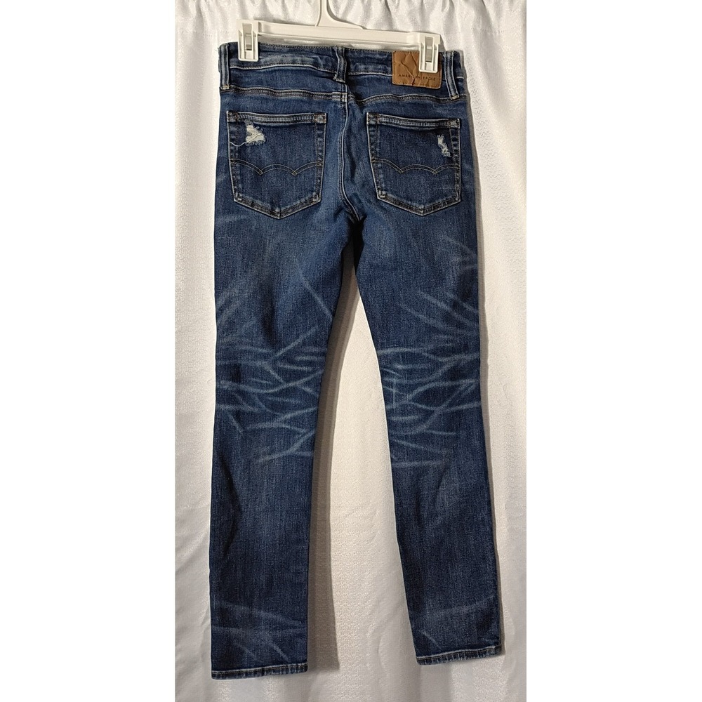 American Eagle NeXt Level AirFlex Slim Distressed Jeans Men's 28x30 - Picture 2 of 12